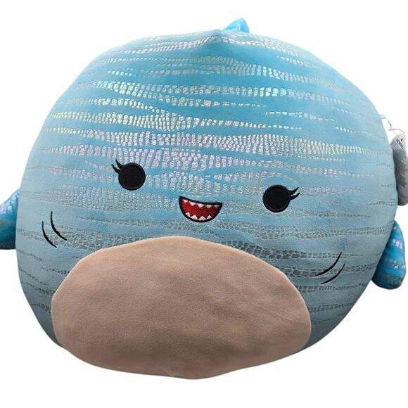 Lamar The Blue Whale Shark 12" - Picture 1 of 3